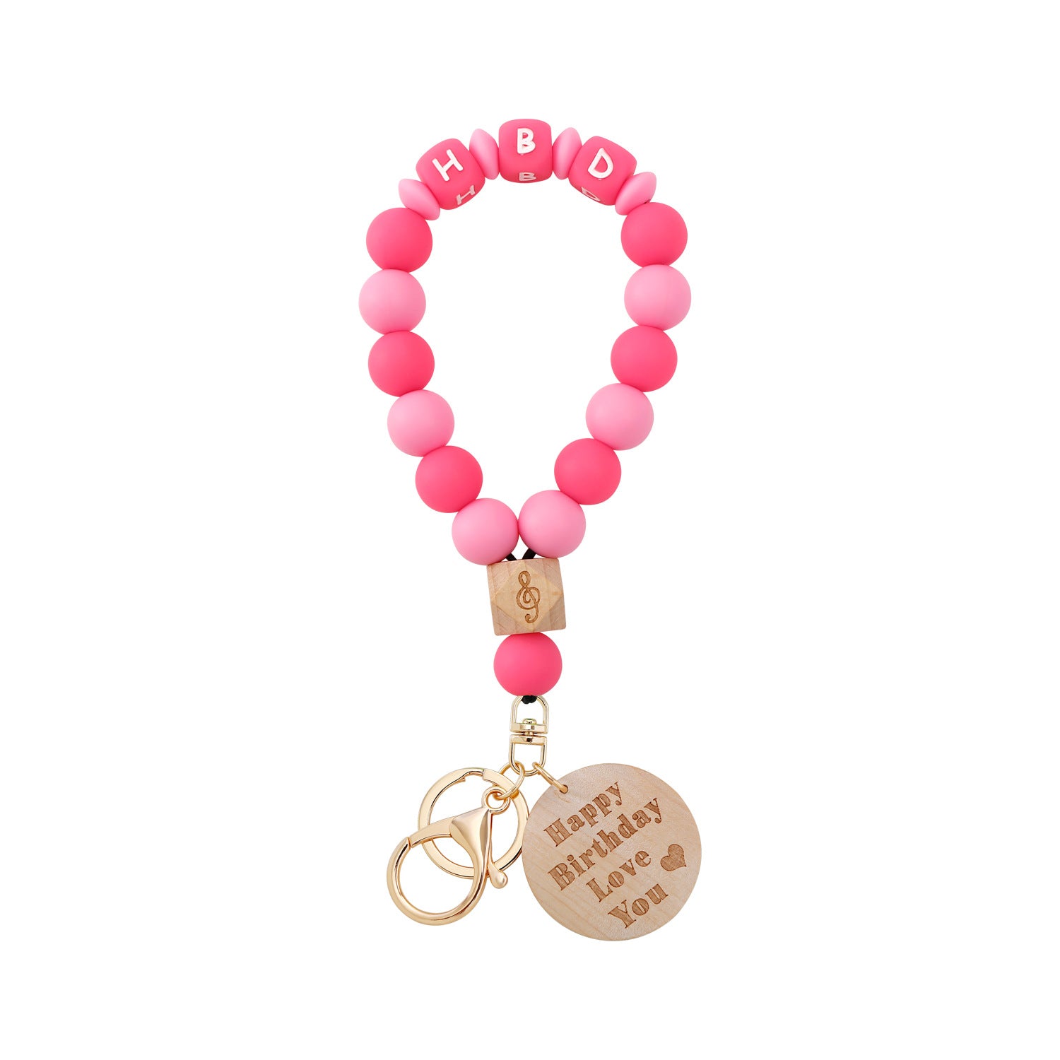 Wholesale PU Wrist Keychain Halloween Carnival Glow